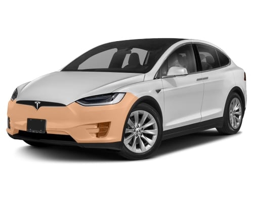 Tesla-Model-X-Bumper-PPF Xpel Ultimate