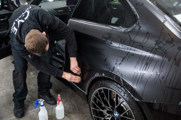 Stealth Paint Protection Film Treatment on a BMW M2