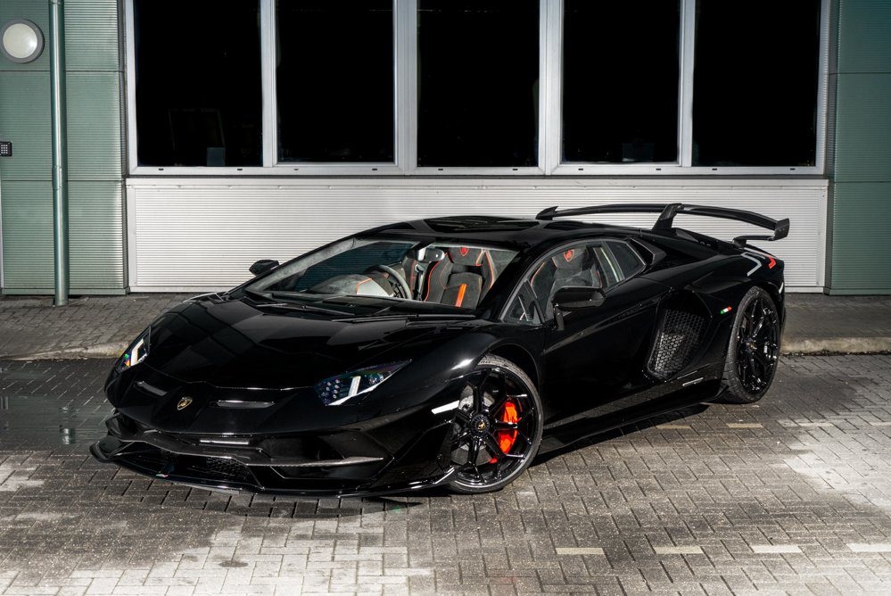 Black Lamborghini Aventador SVJ | Largest Supercar Dealership in the UK