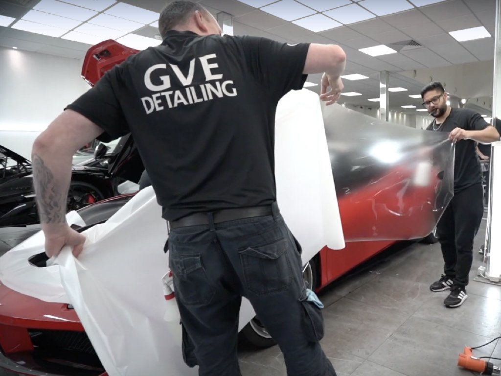 Ferrari 488 GTB Paint Protection Film