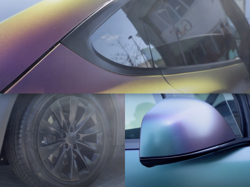 Tesla Model X Vinyl Wrap Transformation | GVE Customs | West London