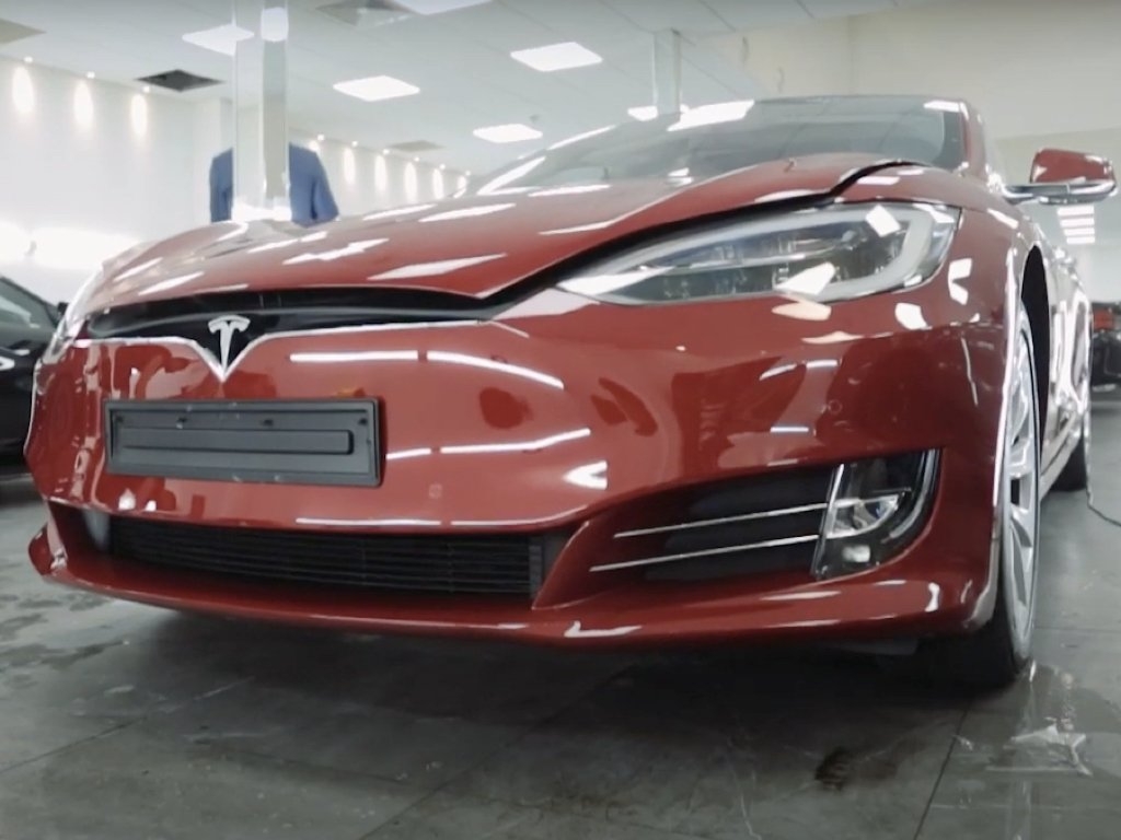 Tesla Model S Front End PPF | GVE Detailing | West London