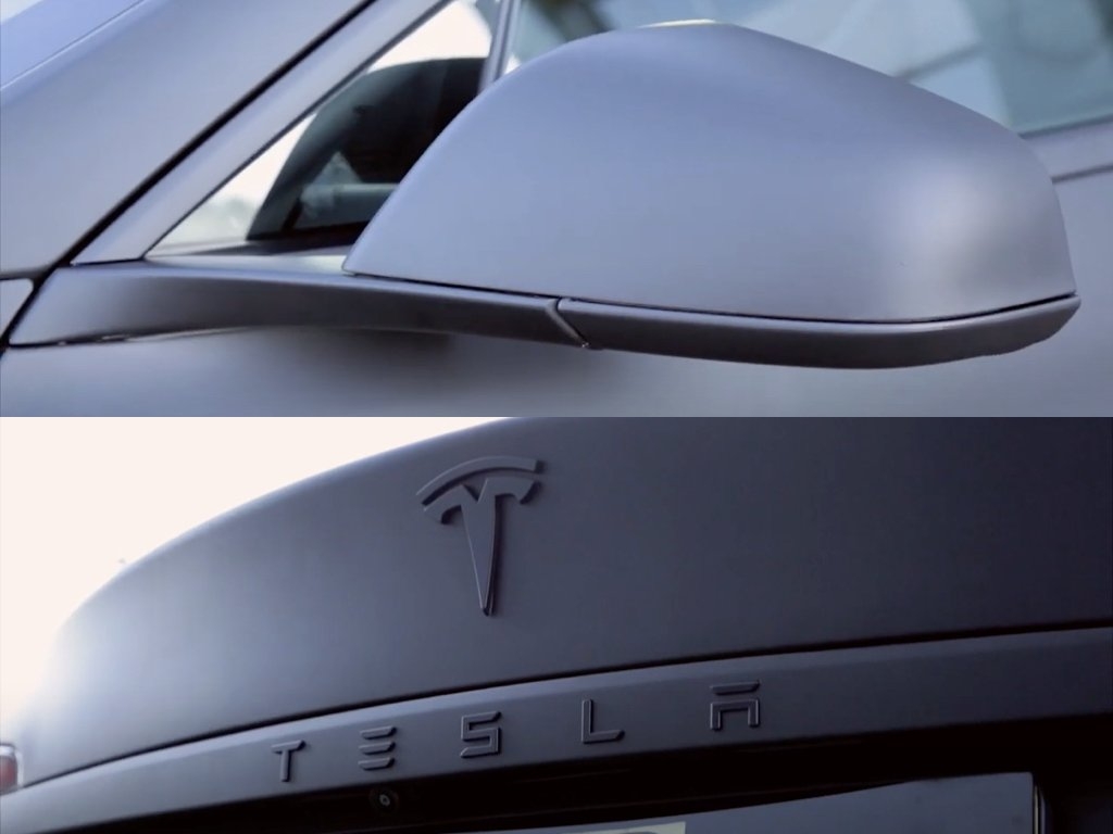 Tesla Model S Stealth Wrap & De-chrome | GVE Customs | West London