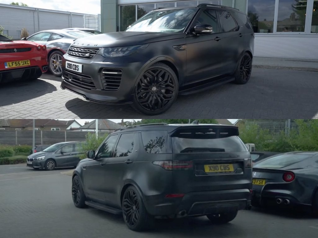 Satin Black Urban Discovery | Vinyl Wrapping West London