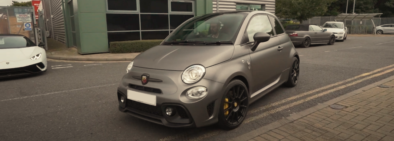 Brand New Abarth 595 Satin PPF | West London Paint Protection Film