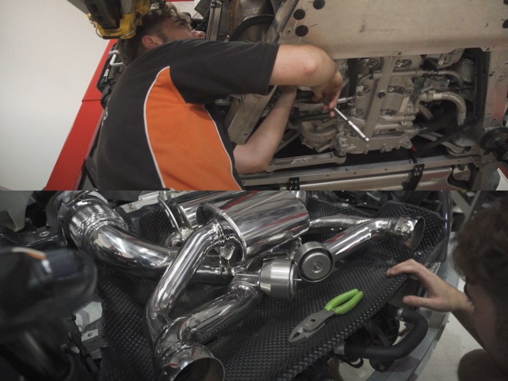 McLaren 720s Capristo Exhaust Installation | McLaren Servicing
