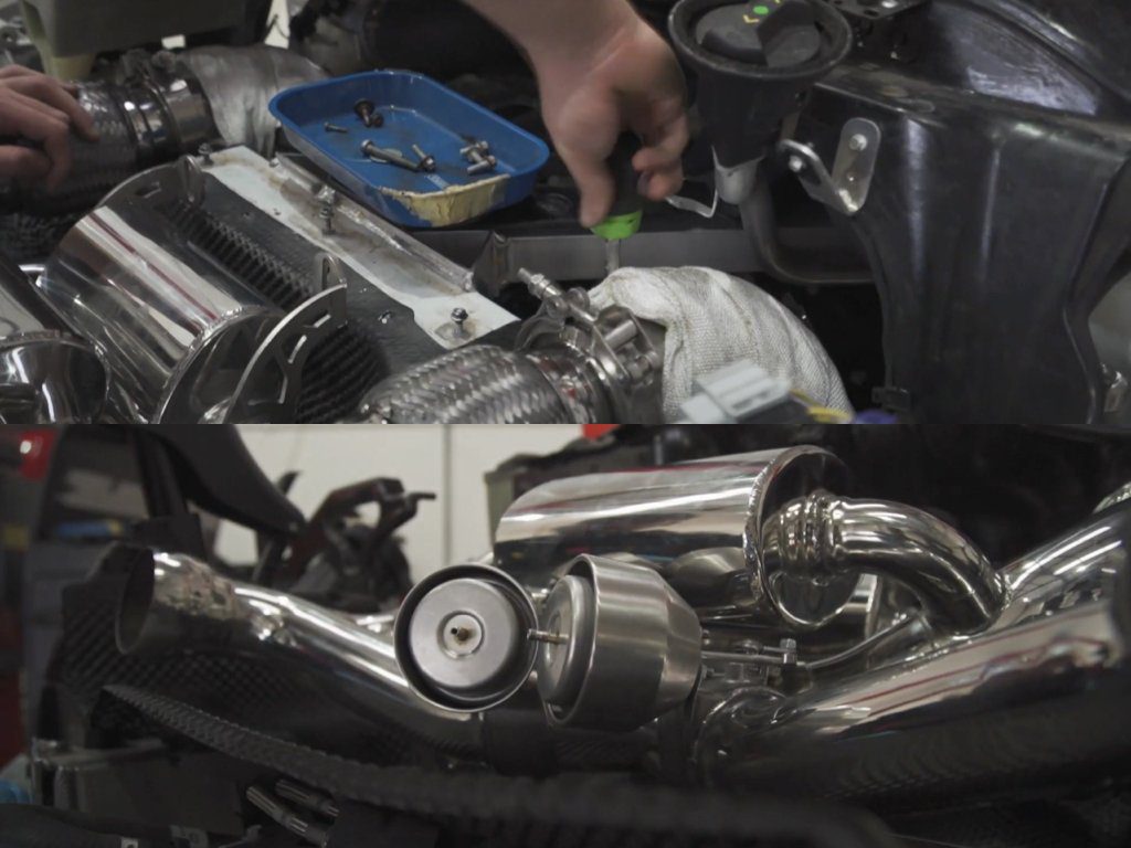 McLaren 720s Capristo Exhaust Installation | McLaren Servicing