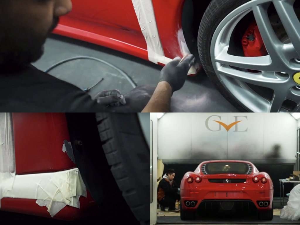 Protecting a Ferrari 458 Spider and F430!