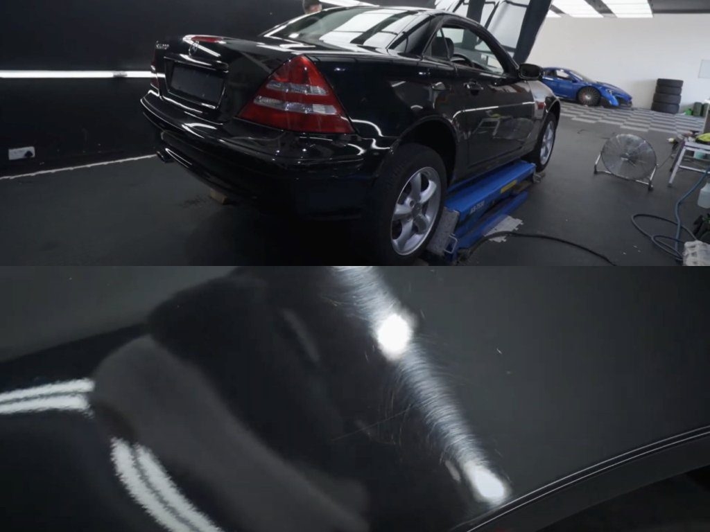 Mercedes SLK 2 Stage Detail