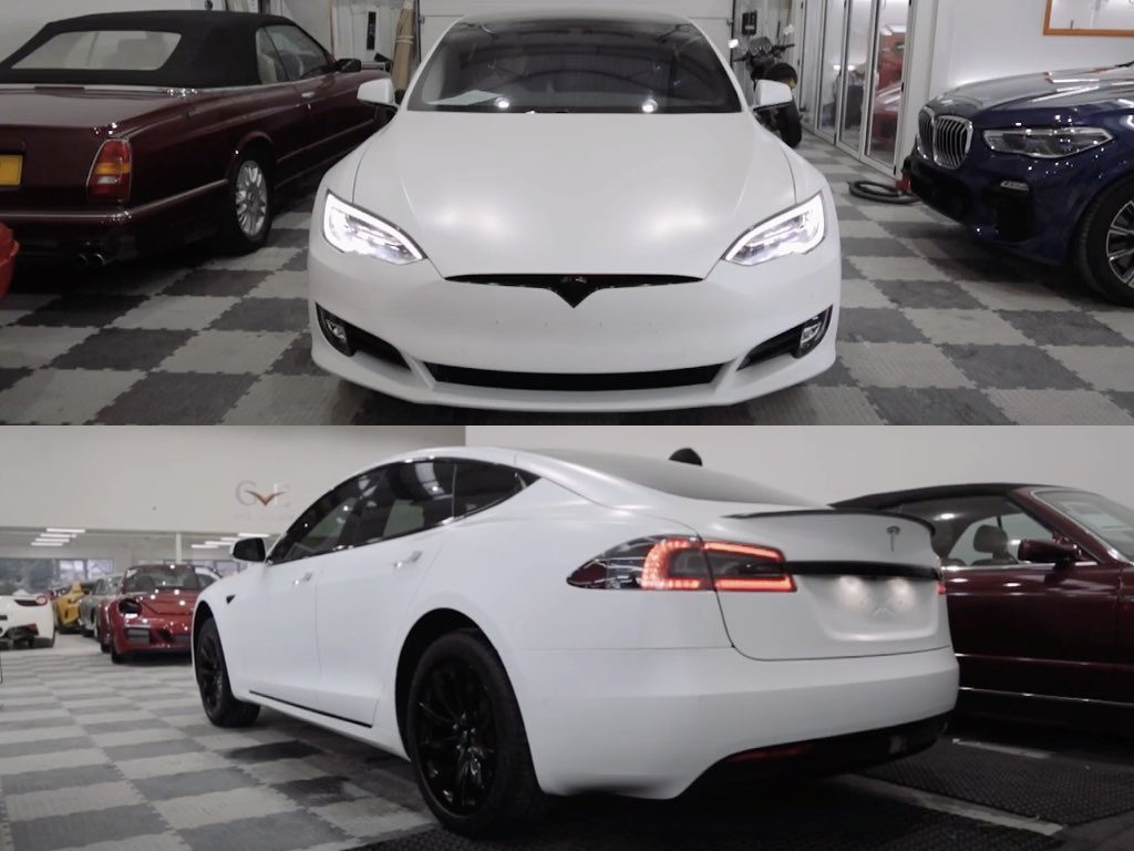Tesla Model S Stealth PPF & De-chrome