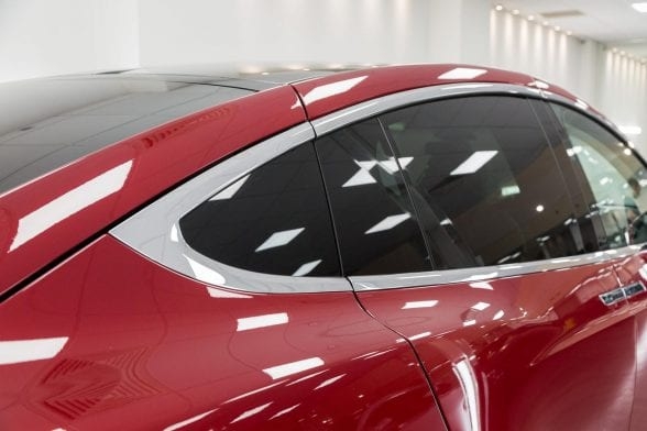 Satin PPF Tesla Model X - Stealth Paint Protection Film