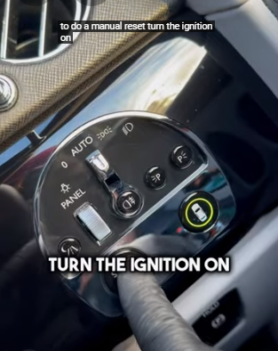 Turn on the ignition