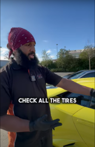 Inspect All the Tyres