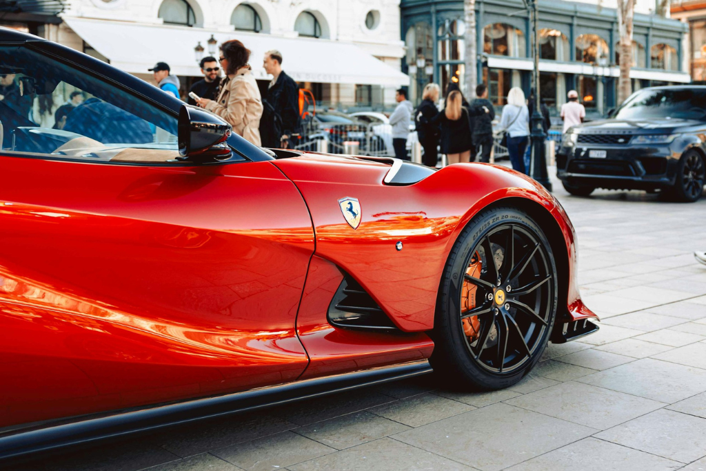 Ferrari 812 in Red