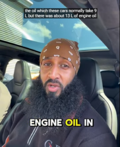 Overfilling the Engine Oil in Your Supercar