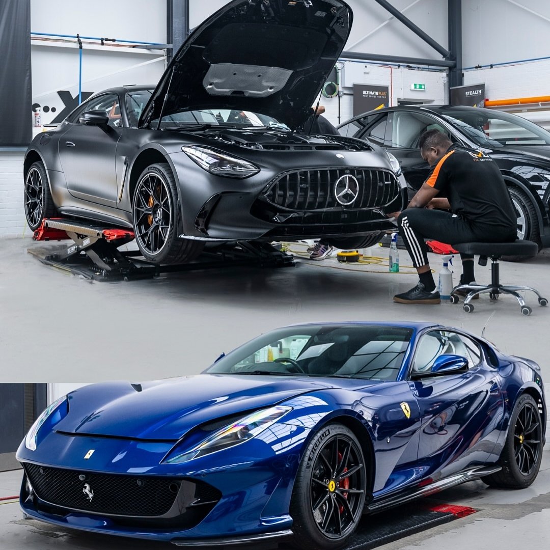 Mercedes-AMG GT and Ferrari 812 Superfast Detailing