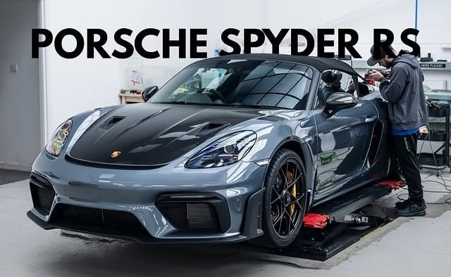 Porsche Spyder RS — 2 Stage Enhancement Detail