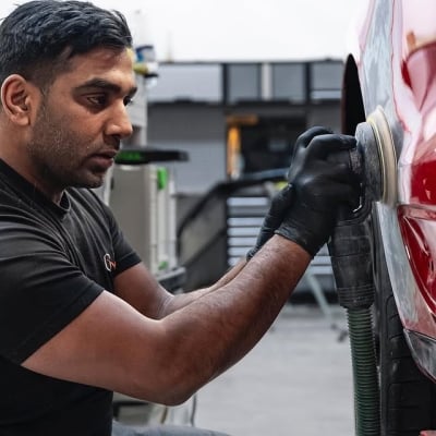 Porsche Macan GTS Driver Side Collision Repair